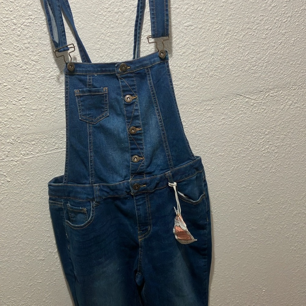 Wax Jean Blue Denim Overalls